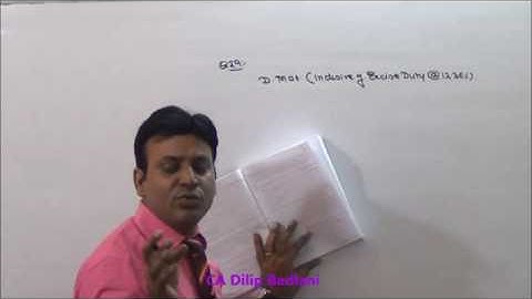 Central Excise Law : Valuation of Goods : Lecture 1