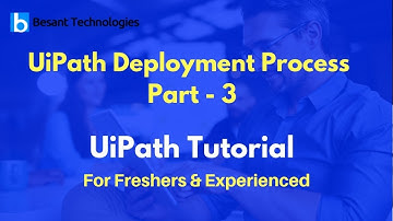 Deploy the Robot to Orchestrator|UiPath Deployment Process Part - 3  | UiPath Tutorial For Beginners
