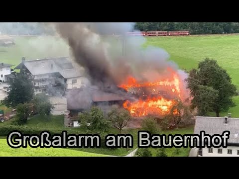 ? ?Vollbrand von Bauernhof in Zell am Ziller? ?