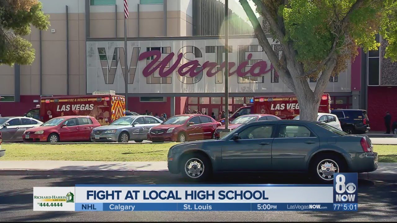 Fight breaks out at Western High School YouTube
