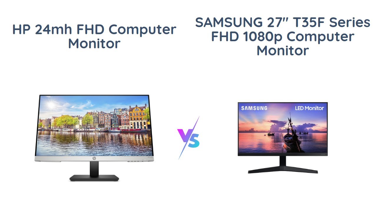 🖥️ HP 24mh vs Samsung 27" T35F: Which Monitor is Better? (🔥 Price ...