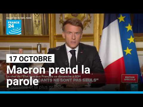 17 octobre : Emmanuel Macron face aux français • FRANCE 24