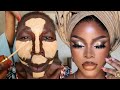 UNBELIEVABLE 😳 GRANDMA GOT MARRIED AT 65 YEARS 😱 BRIDAL MAKEUP &amp; GELE TRANSFORMATION 🔥💄