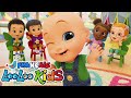 🎶😄A Ram Sam Sam Gouli gouli - Chansons à gestes pour bébé  - Comptines Bébé - LooLoo Kids Français