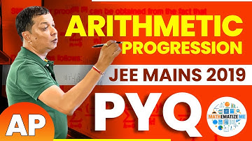 Arithmetic Progression (AP) JEE Mains 2019 Previous years Questions | Nitin Agrawal
