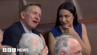 Dramatic moments from a week of chaos in Congress - BBC News