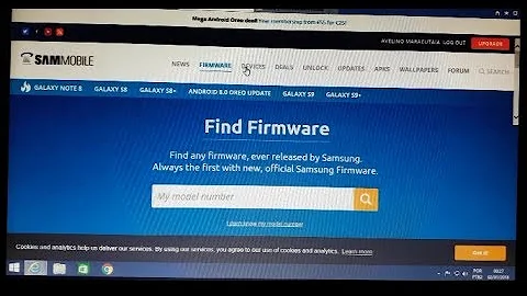 Como faço para entrar no site da Samsung?
