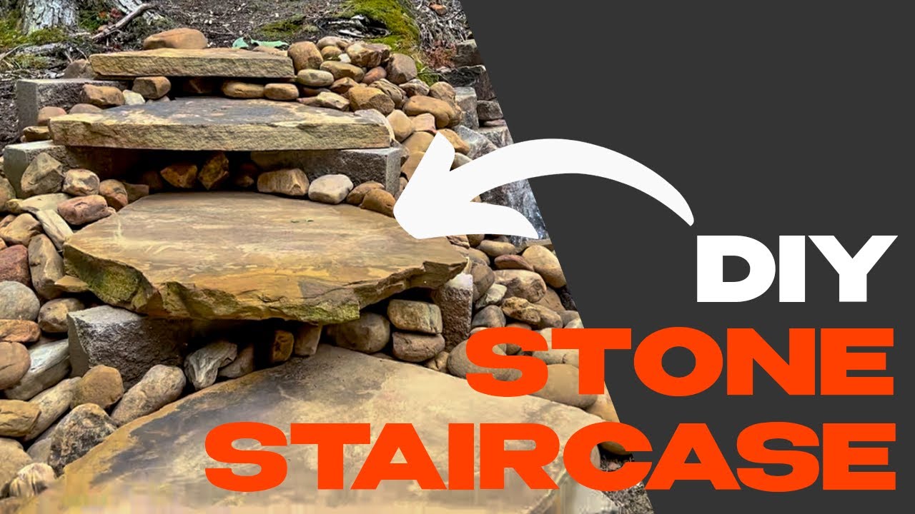 DIY Stone Staircase | Plus Bonus Tips | #howto #landscaping - YouTube
