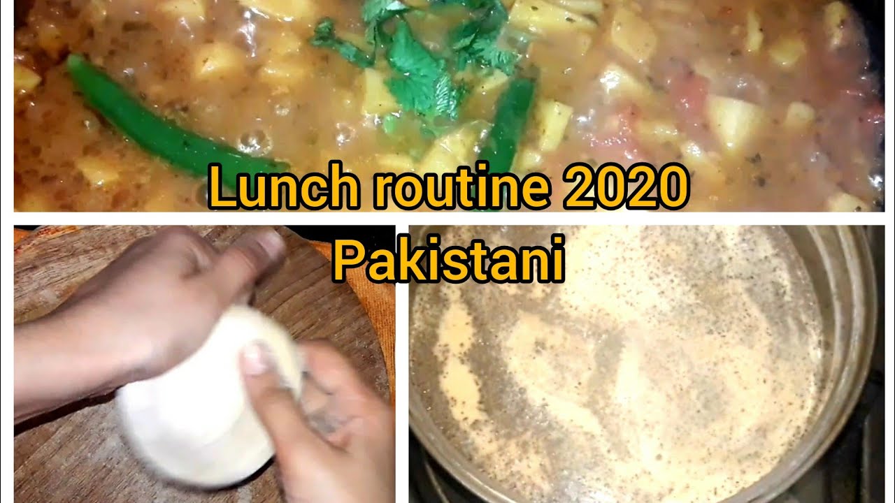Lunch Routine Video 2020, Recipes for Lunch at Home, Pakistani Cooking Recipes in Urdu