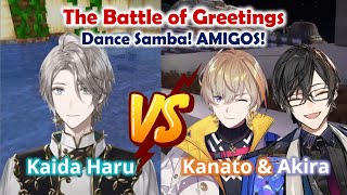 【ENG SUB】Battle of Greetings  Kaida VS Kanato & Akira【Kaida Haru / Fura Kanato / Shikinagi Akira】