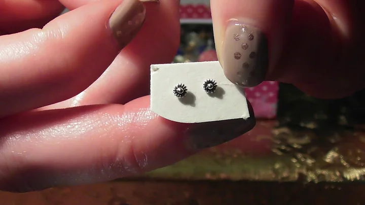 Earring show and tell - ASMR Soft Spoken (ZOOM mic)