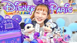 ◇パリディズニー◇30周年記念グッズ ピアス ミッキー ティンカーベル