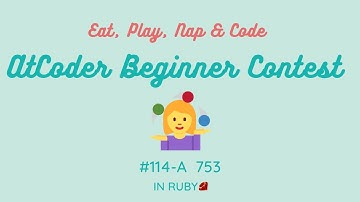 AtCoder Beginner Contest 114 A - 753 in Ruby