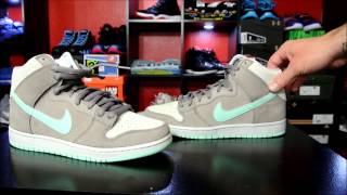 Nike Dunk High Pro SB Soft Grey/ Medium Mint screenshot 2