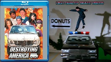 Hook-Ups Skateboards "Destroying America" (2001) [Remastered 1080p60fps]