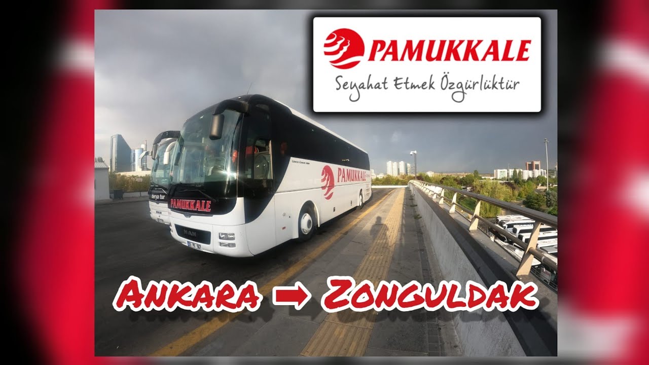 #82 Pamukkale Turizm | Ankara - Zonguldak | Otobüs Yolculuğu | Bus Travel Turkey