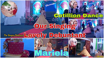 Our Singing lovely Debuntant Mariela Victoria with Cotillion Dance