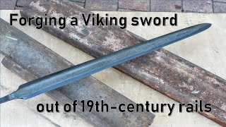 Blacksmithing. Forging Petersen Z type Sword. Part 1 - blade.