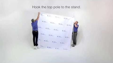 8x8 "5 Minute Setup"® Step and Repeat Banner System - Set up Guide