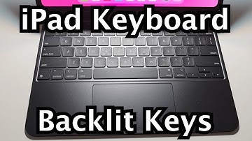 How to Adjust Keyboard Brightness on Magic Keyboard for iPad
