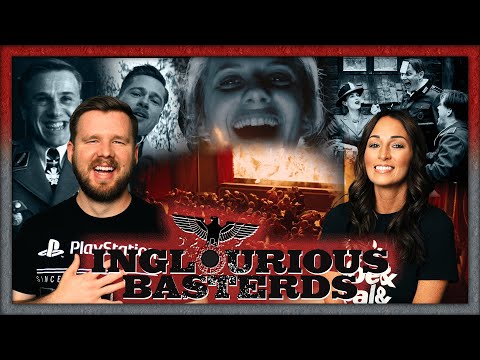 My wife watches Inglourious Basterds for the FIRST time