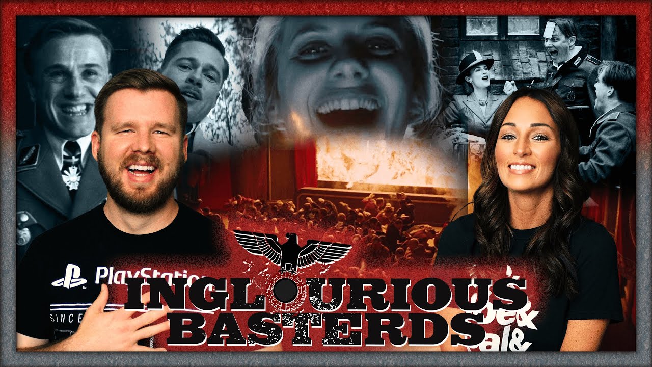 My wife watches Inglourious Basterds for the FIRST time