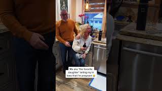 My family&#39;s reaction when I announced my pregnancy#surprise #moments #emotional #precious #pregnant