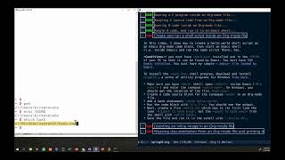 Create and run shell scripts in GNU Emacs