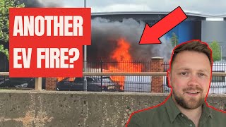 EV "Possibly" Caused Car Dealership BLAZE!