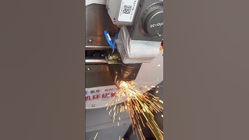 Laser pipe cutting machine #lasercutting #lasercuttingmachine