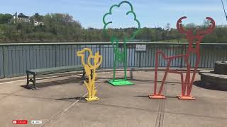 Mira este parque de Forest Park, Ohio ￼