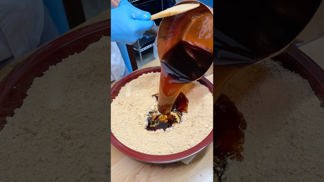 古い伝統を持つきなこ玉#japanesefood