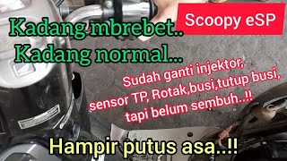 Penyebab scoopy kadang brebet kadang normal