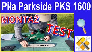 Piła Parkside PKS 1600 B2 TEST + Montaż