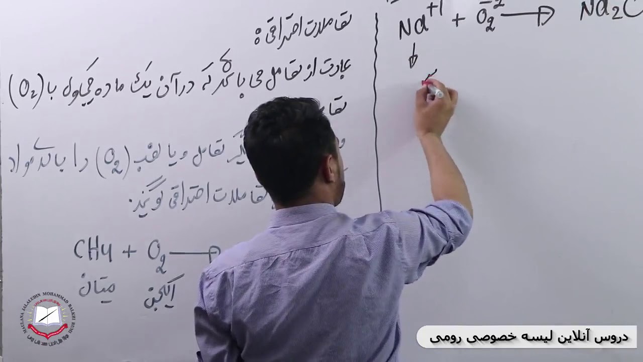 کیمیا صنف هفتم تعاملات احتراقی 38
