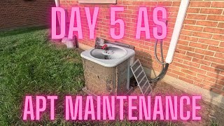 Day 5 as apartment maintenance