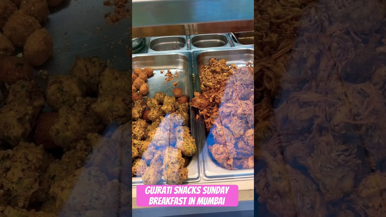Sunday breakfast Gujrati snacks in Mulund Mumbai at Hari Om Sweets Dhokla Dal Pakwan 