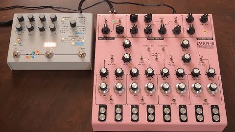 Soma Lyra 8 and Hologram Microcosm Gentle Ambient