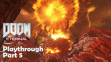 DOOM Eternal - Blind Playthrough (No Commentary) - Part 5 - Super Gore Nest - All Collectibles