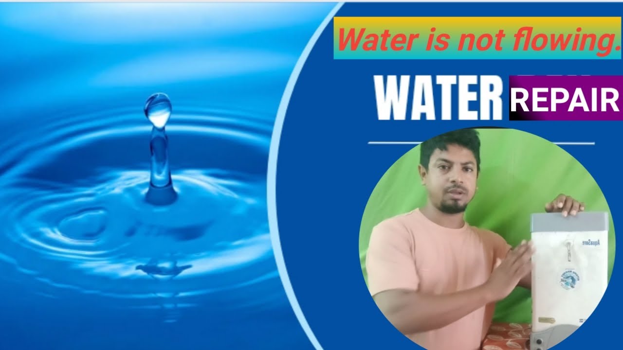 water purifier, water not coming , stop water YouTube