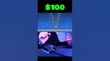 Geometry Dash: $1 vs $1,000 FreeFall! #shorts