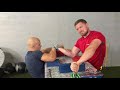 Armwrestling Training May 2020. Deny Montana, Andrei Shark, Andrei Krotov