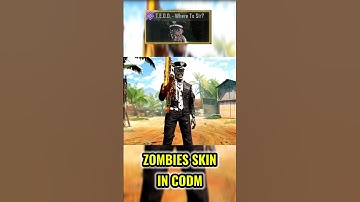 Some Zombies Charecter Skin in CODM #ytshorts #codm #trending #viralshort