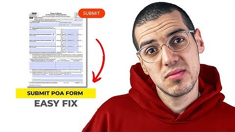 How To Submit POA Form 2848 To IRS Online in 2025