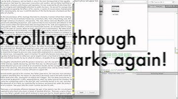 History Scrollbar Features Video
