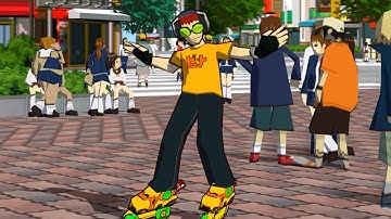 Jet Set Radio - All Character Idle Dances