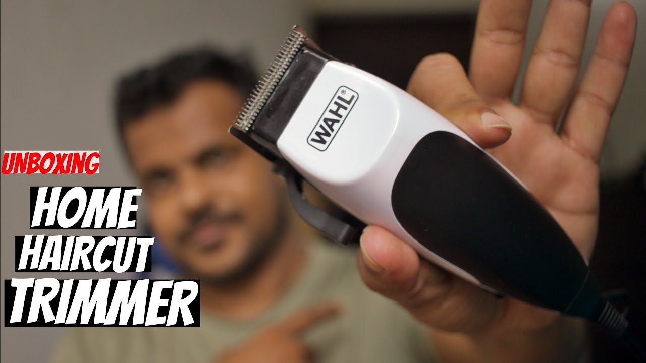 haircut with wahl trimmer