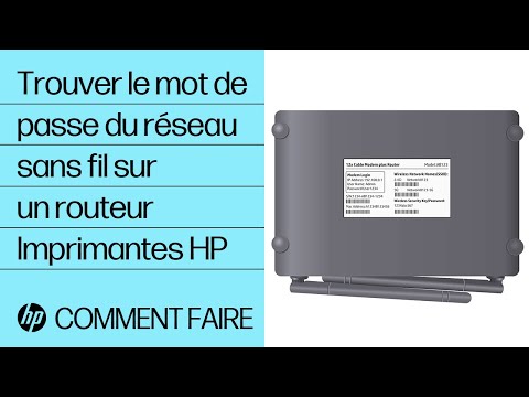 Trouver le mot de passe du réseau sans fil sur un routeur | Imprimantes HP | @HPSupport