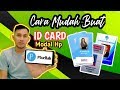 TUTORIAL BUAT ID CARD PAKAI HP