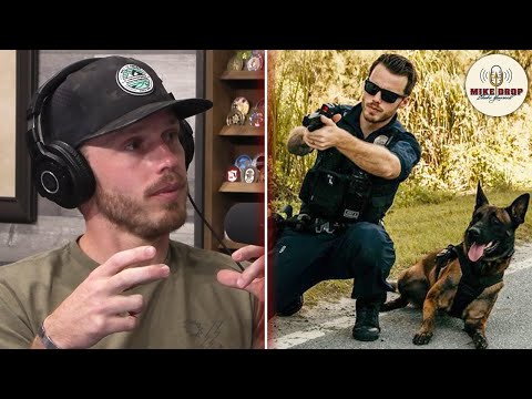 Savannah PD K9 Officer Reflects on Losing His Dog | Mike Drop Clips - Episode 151